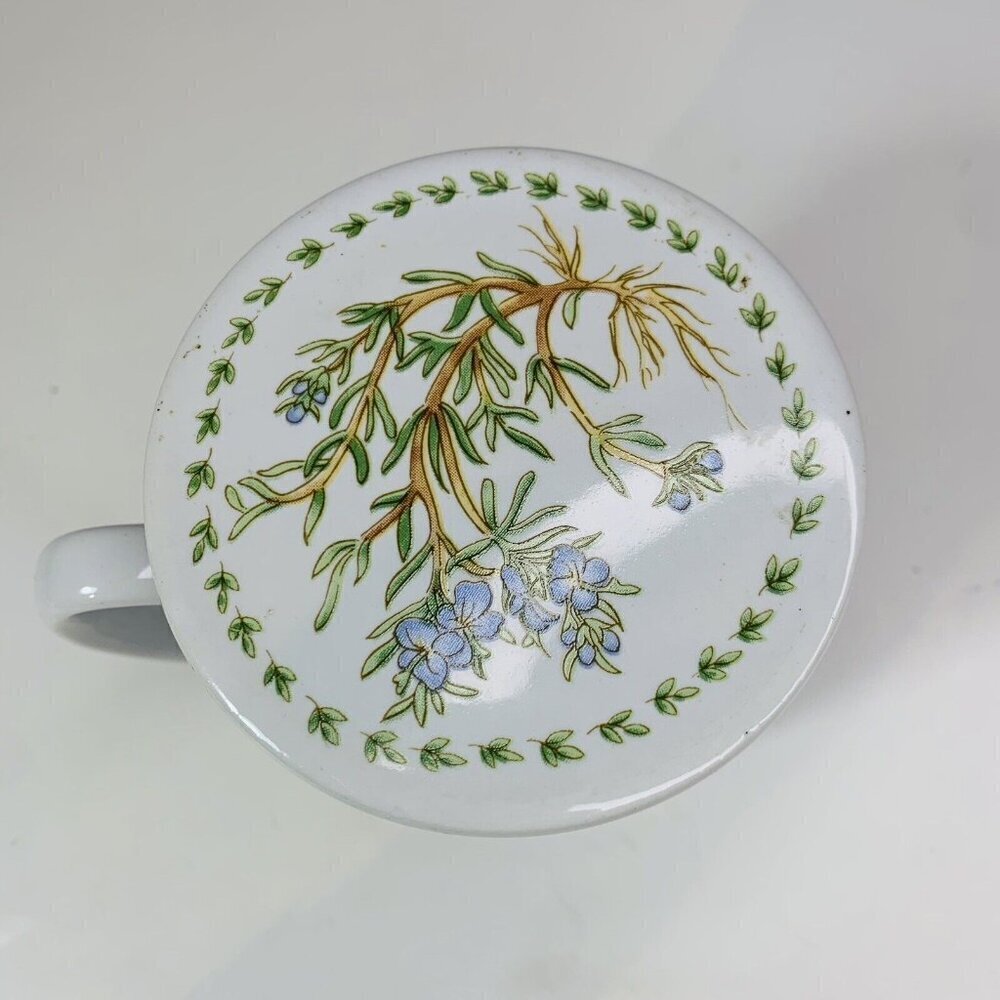 Rosemary Porcelain Coffee Mug Tea Cup Gryphonware‎ China Wild Thyme Whimsical - Picture 2 of 8